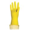 ЛАЙМА / Latex household gloves "Standard", REUSABLE, cotton dusting, size L (large)
