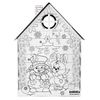 ZABIAKA / House made of cardboard "New Year's House"