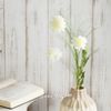 Kaemingk / Artificial bouquet of Dahlias White Swan 60 cm