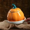 Керамика ручной работы / Pumpkin roast set, 5 pieces: 4 pots 0.8 l