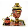 Фабрика Матрешек / Matryoshka factory / Samovar Rowan，黑色红腹灰雀，3 升