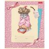 HATBER / Notebook 12 sh. cage, cardboard cover, "Cute Owls" / 20 pcs.