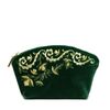 Торжокские золотошвеи / Velvet cosmetic bag "Nefertiti"