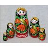 Matryoshka "Uralochka" 5 dolls