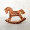 Zartoy / Konik rocking chair brown with ornament