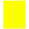 Pasta de 20 inserções BRAUBERG "Neon", 16 mm, amarelo neon, 700 microns