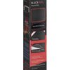 DEFENDER / Gaming mouse pad Black XXL, fabric + rubber, 400x355x3 mm, black