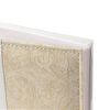 BRAUBERG photo album for 300 photos 10x15 cm, under the skin, page, paper, box, white+gold