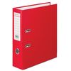 Chất kết dính BRAUBERG tráng PVC 80 mm có góc, màu đỏ (tăng gấp đôi tuổi thọ)