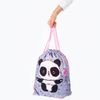 BRAUBERG / PREMIUM shoe bag, pocket, lining, 43x33 cm, Funny panda