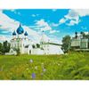 Опт-картина / Алмазная мозаика, 40х50, квадратные стразы Белый храм