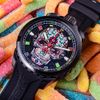 Bomberg / Schweizer Armbanduhr BOLT-68 BS45CHPBA.060-3.11 mit Chronograph