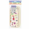 Pencil case-cosmetic bag INLANDIA, 2 branches, soft, "Lama", beige, 20х6х9 cm