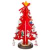 Wooden figurine "Christmas Tree red toy"