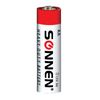 SONNEN / AA batteries (R6, 15A), saline, finger-type, film-wrapped, SET 4 pcs
