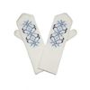 MITTENS for women double with hand embroidery