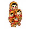 Золотая Хохлома / Matryoshka khokhloma 7 dolls