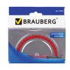 Protractor 10cm, 180 degrees, plastic, BRAUBERG Crystal, transparent, with the selected scale, suspension