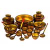 Золотая Хохлома / Fish soup set, 25 pieces