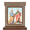 Vernissage of History / Icon-khachkar "Holy Apostles Peter and Paul" in a carved frame, 20 x 17