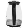 Su ısıtıcısı SCARLETT SC-EK27G56, 1,7 L, 2200 W, kapalı ısıtma elemanı, cam, siyah