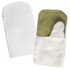 Cotton mittens, density 460 g / m2, tarpaulin handheld, SET 5 pairs