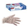 PACLAN / Vinyl gloves, white, powder-free, size L (large), SET of 50 pairs (100 pcs.)