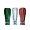 Гусевской Хрустальный завод / Crystal vase for flowers "Cascade" large green