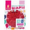 ЗОЛОТАЯ СКАЗКА / Balloons 10 "(25 cm), SET of 50 pieces, red, package
