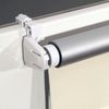 Curtain roll lightproof BRABIX 60x175 cm, cream/silver