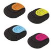 Eraser BRAUBERG "C-Grip", 46х39х12,5mm, black holder assorted, thermoplastic rubber