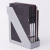 Tray vertical paper BRAUBERG "Basic", 265х100х285 mm, grey