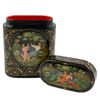 Палех / Palekh / Business card holder, 9 * 7 * 3 cm, Bydanov