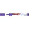 EDDING / Edding / Marcador de tela, tinta pigmentada, punta redonda, 2-3 mm, lavable hasta 60 ° C Morado neón