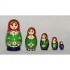 Вятский сувенир / Inlaid matryoshka 6 ave.