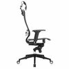 МЕТТА / Office chair "SAMURAI" Black Edition, heavy-duty mesh, adjustable, black