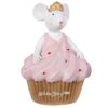 Kaemingk / Decorative figurine Rosie Mouse - Cake Ball 10 cm