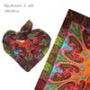 Premium quality cashmere large shawl with bright print (Design 2)