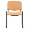 BRABIX "Iso CF-005" staff and visitors chair, black frame, beige fabric