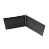 Money clip with finished edges "Befler" black