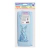Pencil case-cosmetic bag INLANDIA, 2 branches, soft, "Bunny", blue, 20х7х9 cm