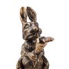 Золотая антилопа / Figurine "Hare with a carrot"