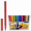 Markers CENTROPEN, 24 colors, "Penguins", washable, ventilated cap, polibeg