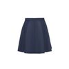 The full skirt blue with a back zip closure for girls