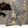 Лесная мастерская / New Year's decor with backlit "Star"