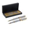 Calligrata / Gift pens set, 2 pcs: fountain pen, capillary "Platinum"
