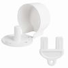 ЛАЙМА / Toilet paper dispenser PROFESSIONAL ORIGINAL (T2 System), small, white, ABS plastic