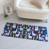 Этель / Carpet "Llama" 45 * 120 cm, velor, foam rubber 400g / m2