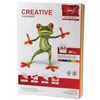 CREATIVE / Kağıt Rengi A4, 80 g / m2, 100 yaprak, (5 renk), yoğun renk