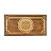 GamesDealer / Backgammon geschnitzt "Golden Pattern 5" 60, Mirzoyan